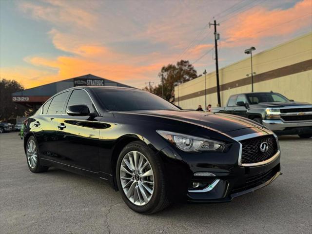 used 2021 INFINITI Q50 car, priced at $18,999