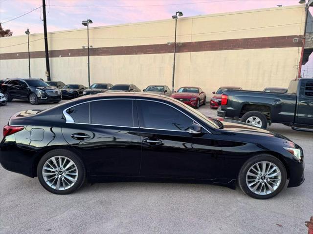 used 2021 INFINITI Q50 car, priced at $18,999