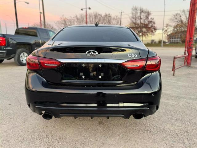 used 2021 INFINITI Q50 car, priced at $18,999