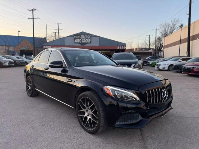 used 2017 Mercedes-Benz C-Class car, priced at $16,499