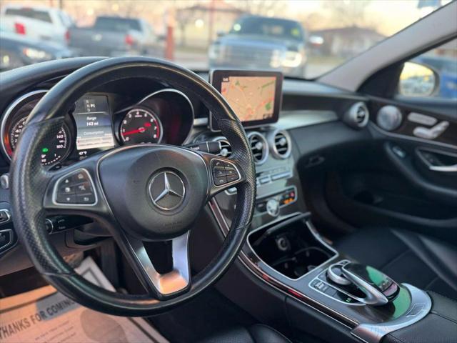 used 2017 Mercedes-Benz C-Class car, priced at $16,499