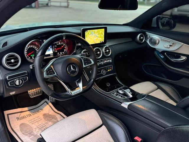 used 2017 Mercedes-Benz AMG C 63 car, priced at $31,999