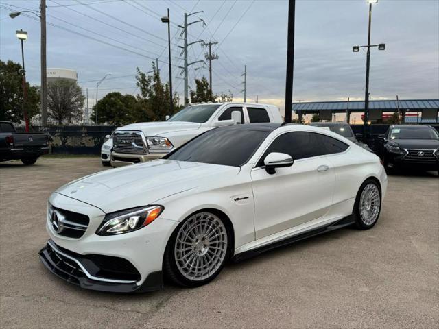 used 2017 Mercedes-Benz AMG C 63 car, priced at $31,999