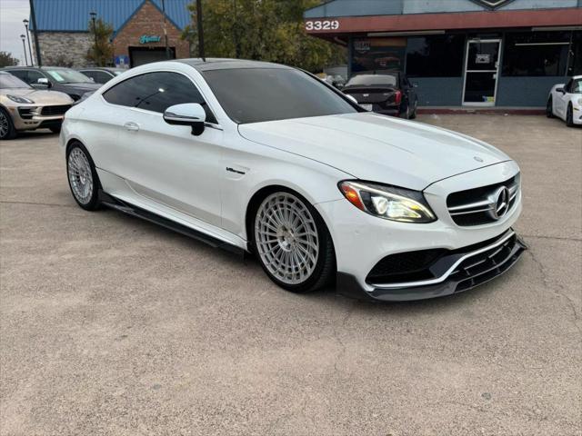 used 2017 Mercedes-Benz AMG C 63 car, priced at $31,999