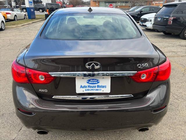 used 2014 INFINITI Q50 Hybrid car, priced at $14,490