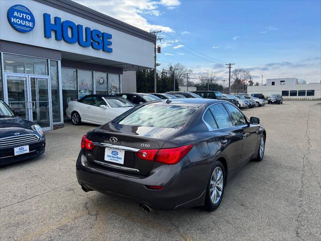 used 2014 INFINITI Q50 Hybrid car, priced at $14,490