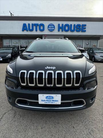 used 2015 Jeep Cherokee car, priced at $13,990