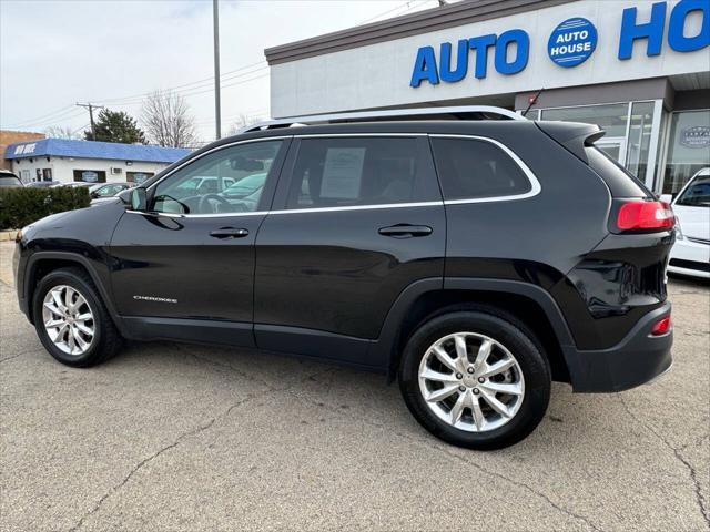 used 2015 Jeep Cherokee car, priced at $13,990