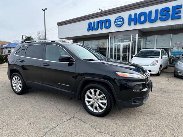 used 2015 Jeep Cherokee car, priced at $13,990