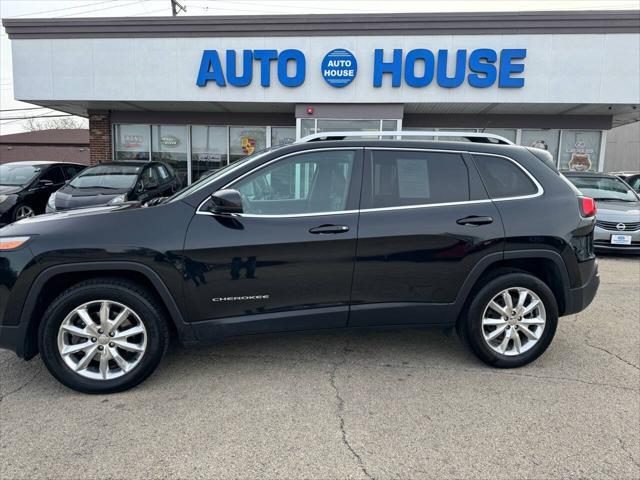 used 2015 Jeep Cherokee car, priced at $13,990