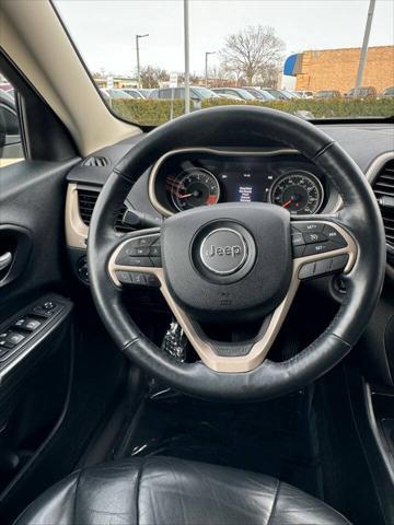 used 2015 Jeep Cherokee car, priced at $13,990