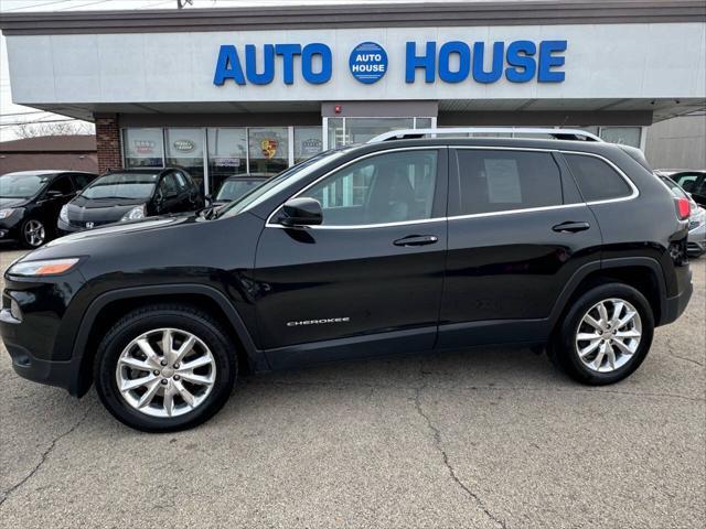 used 2015 Jeep Cherokee car, priced at $13,990