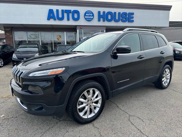 used 2015 Jeep Cherokee car, priced at $13,990