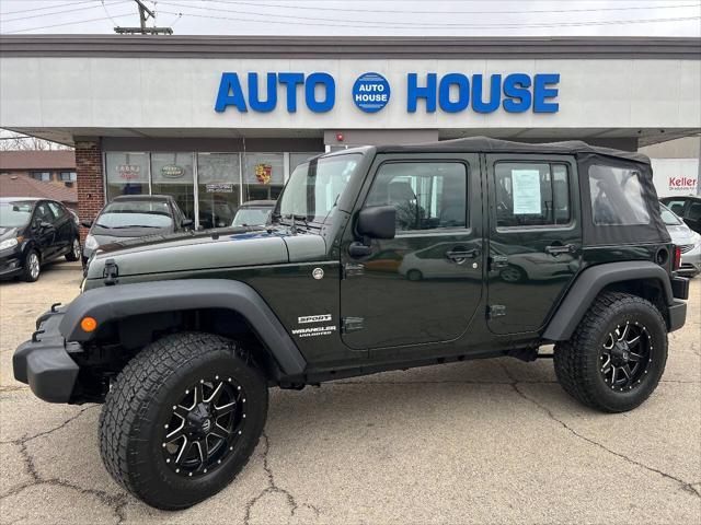 used 2010 Jeep Wrangler Unlimited car, priced at $14,490