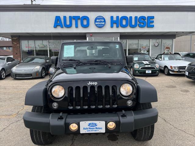 used 2015 Jeep Wrangler car, priced at $15,490