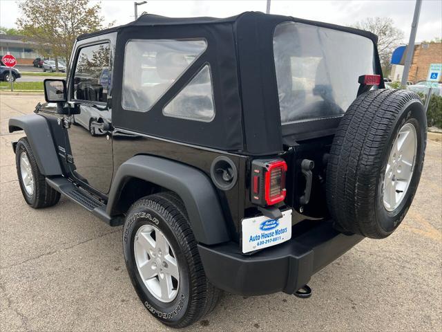 used 2015 Jeep Wrangler car, priced at $15,490