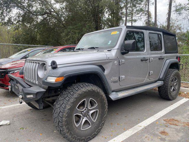 used 2018 Jeep Wrangler Unlimited car, priced at $22,998