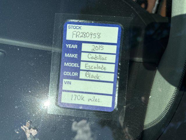 used 2015 Cadillac Escalade car, priced at $17,844