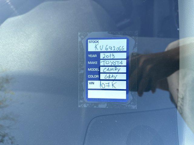 used 2019 Toyota Camry car, priced at $15,759