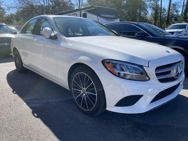 used 2021 Mercedes-Benz C-Class car, priced at $26,998