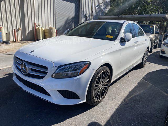 used 2021 Mercedes-Benz C-Class car, priced at $26,998