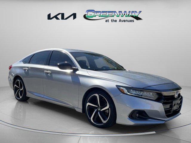 used 2021 Honda Accord car, priced at $19,986