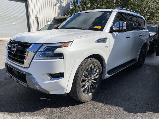 used 2021 Nissan Armada car, priced at $37,998