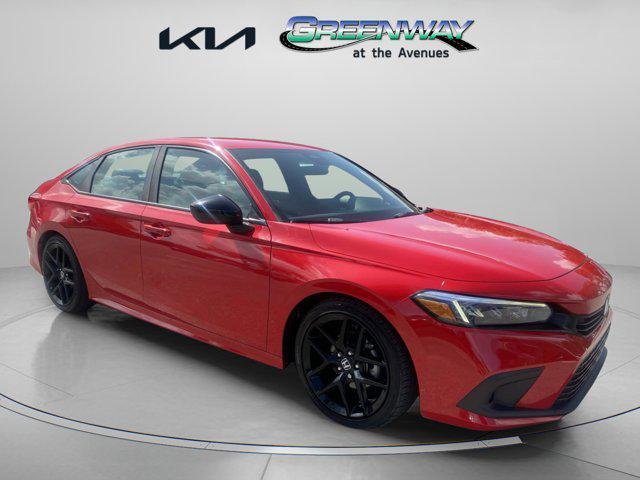 used 2022 Honda Civic car, priced at $22,888