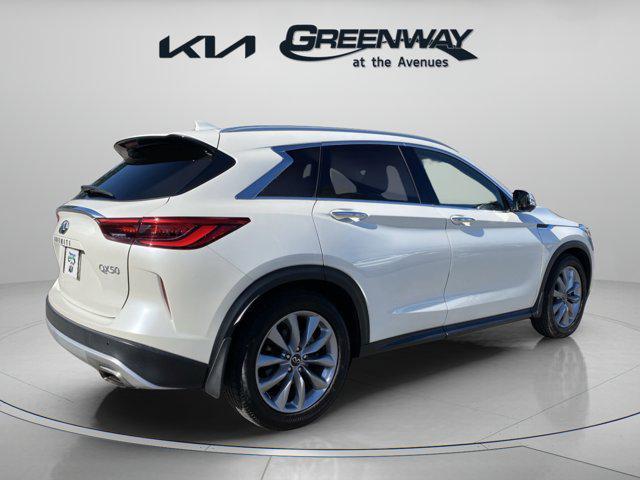 used 2021 INFINITI QX50 car, priced at $23,488