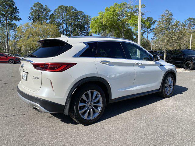 used 2021 INFINITI QX50 car, priced at $23,488