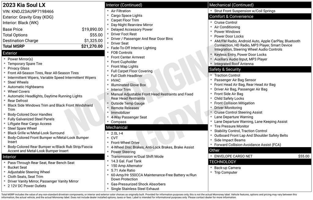 used 2023 Kia Soul car, priced at $16,488