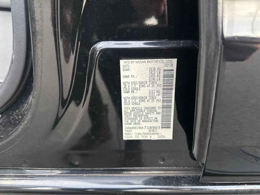 used 2019 Nissan Frontier car, priced at $21,988