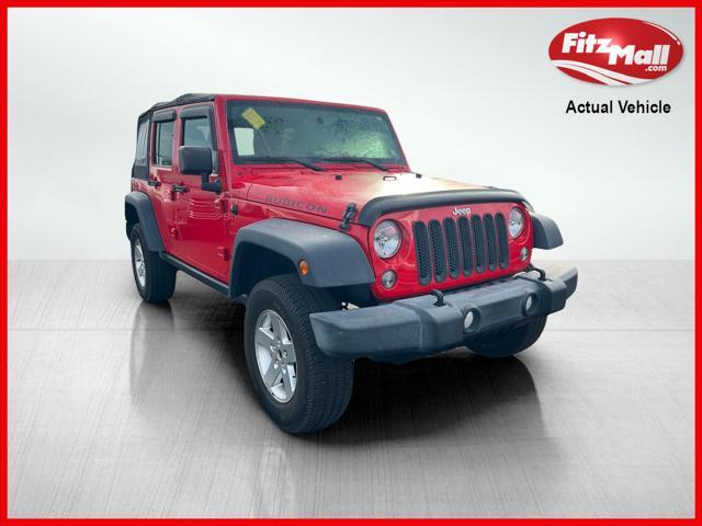 used 2016 Jeep Wrangler Unlimited car, priced at $22,288