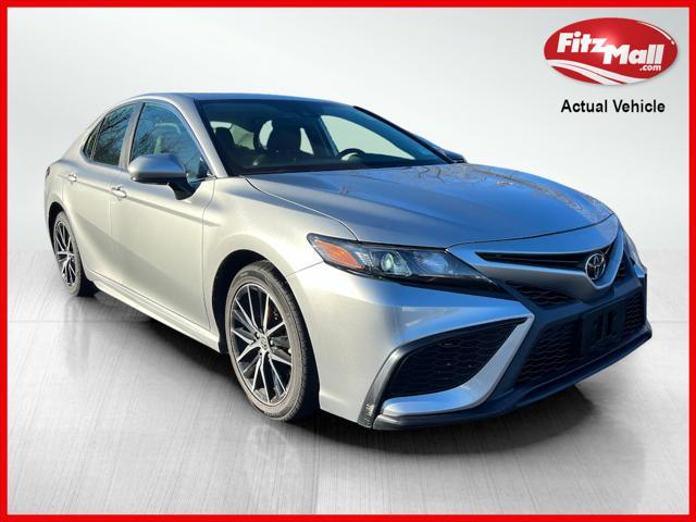 used 2021 Toyota Camry car, priced at $21,388