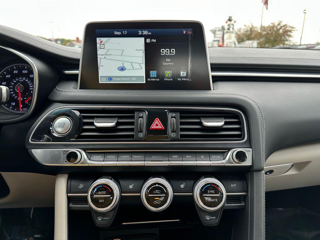 used 2021 Genesis G70 car, priced at $24,888