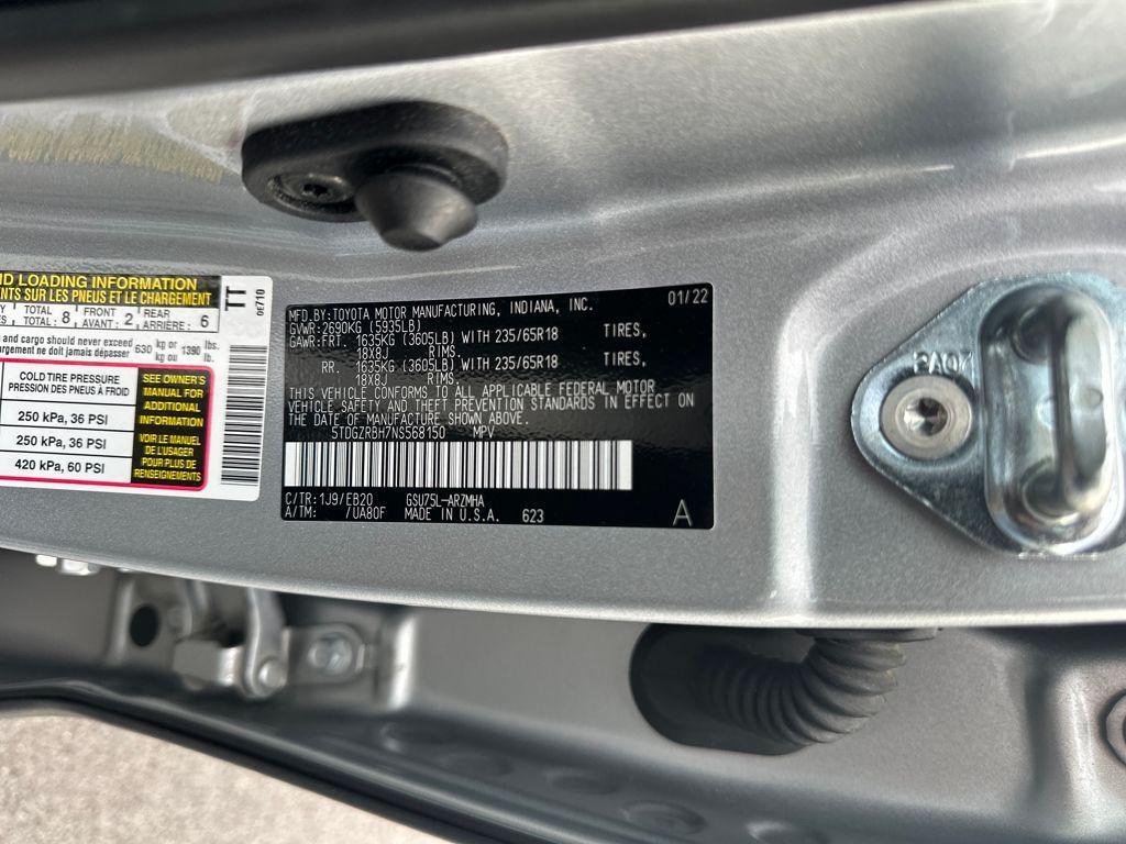 used 2022 Toyota Highlander car, priced at $32,488