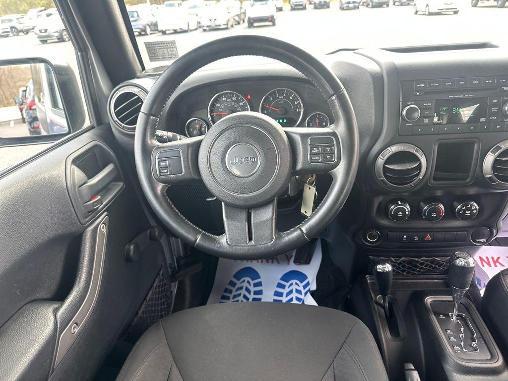 used 2017 Jeep Wrangler car, priced at $18,288