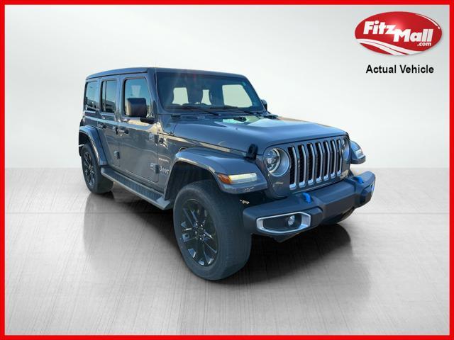 used 2023 Jeep Wrangler 4xe car, priced at $33,988