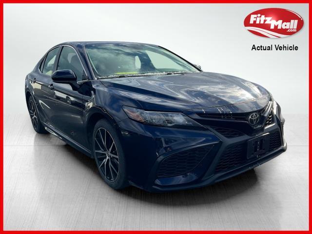 used 2021 Toyota Camry car, priced at $21,488