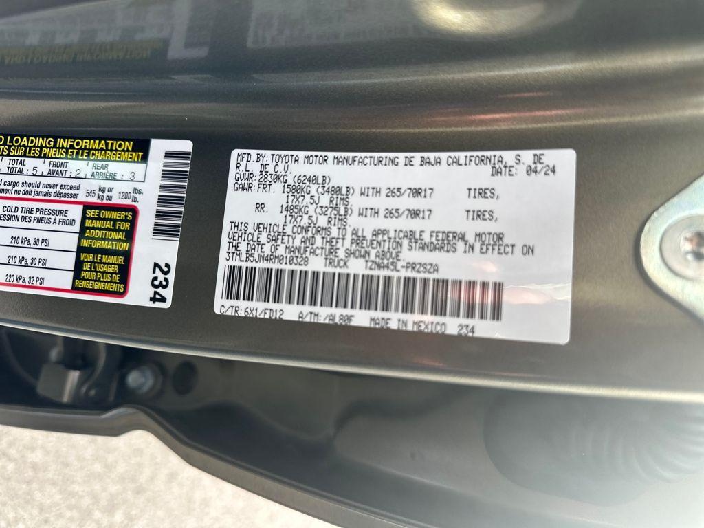 used 2024 Toyota Tacoma car, priced at $41,488