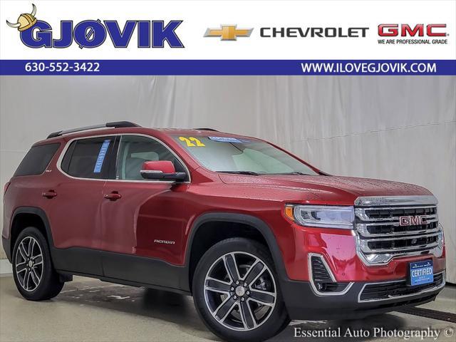 used 2022 GMC Acadia car, priced at $29,999