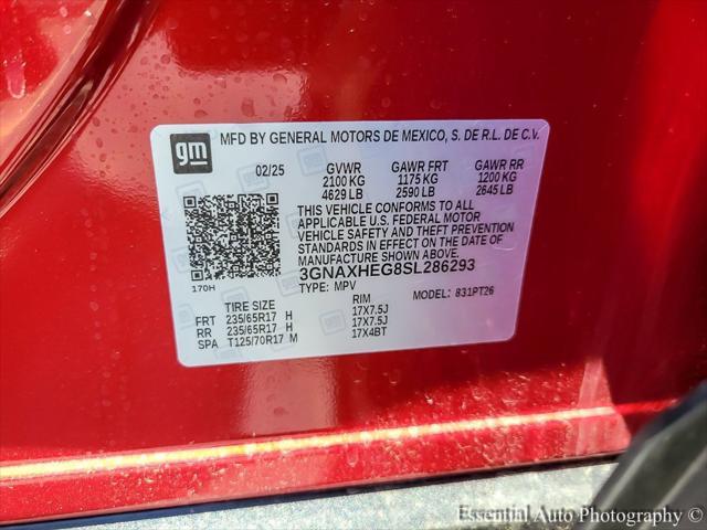 new 2025 Chevrolet Equinox car, priced at $32,890