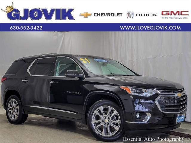 used 2021 Chevrolet Traverse car, priced at $31,799