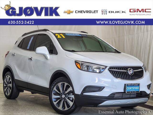 used 2021 Buick Encore car, priced at $18,999