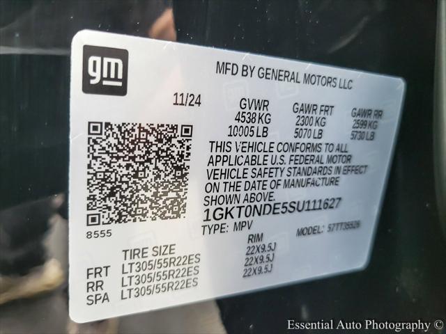 new 2025 GMC HUMMER EV SUV car, priced at $96,340