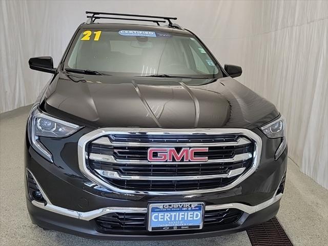 used 2021 GMC Terrain car, priced at $27,799