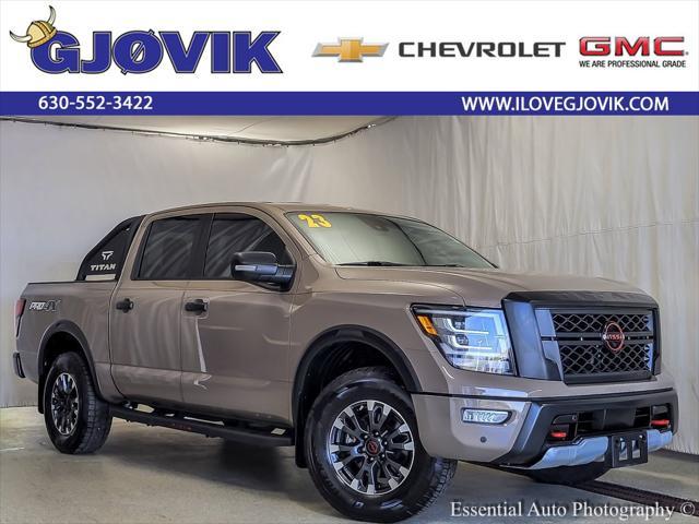 used 2023 Nissan Titan car, priced at $44,999