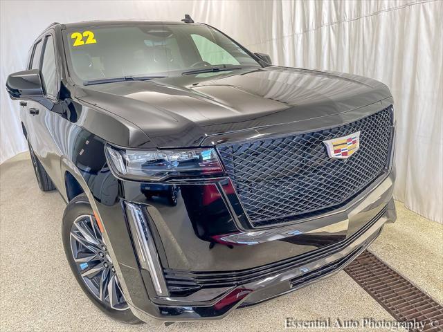 used 2022 Cadillac Escalade car, priced at $84,999