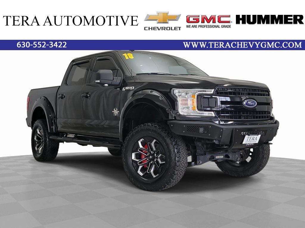 used 2018 Ford F-150 car, priced at $27,999
