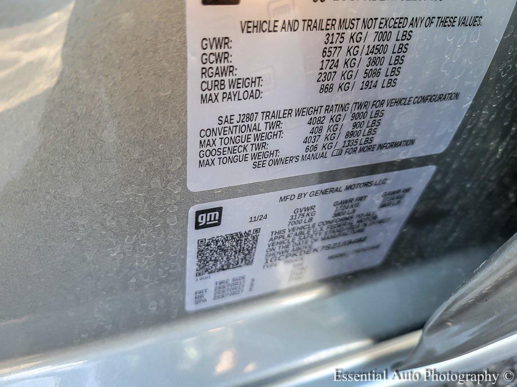 new 2025 Chevrolet Silverado 1500 car, priced at $47,000